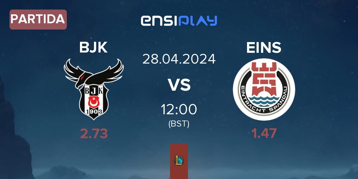 Partida Besiktas Esports BJK vs Eintracht Spandau EINS | 28.04