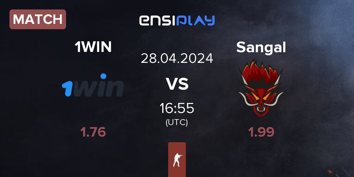 Match 1WIN vs Sangal Esports Sangal | 28.04