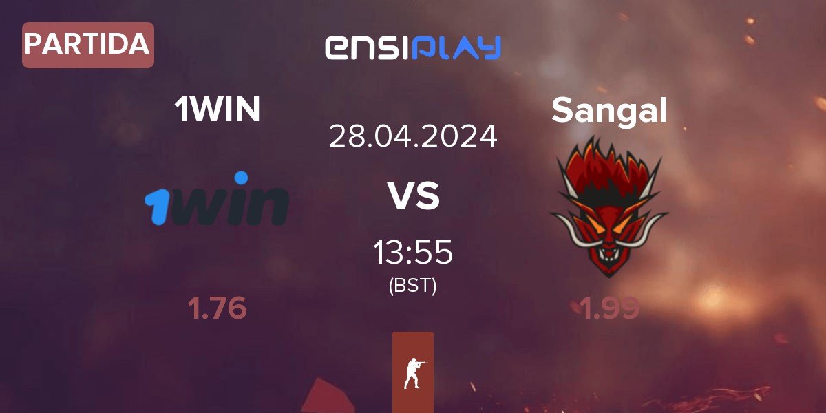 Partida 1WIN vs Sangal Esports Sangal | 28.04