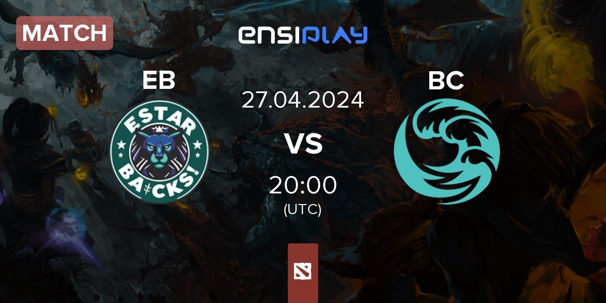 Match Estar Backs EB vs beastcoast BC | 27.04