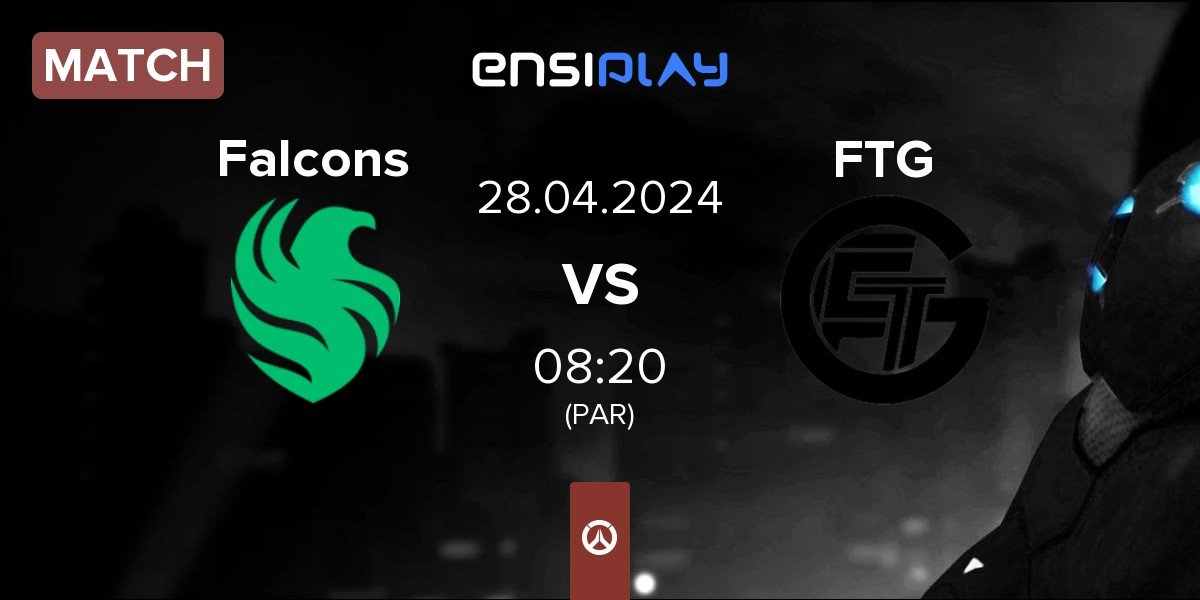 Match Team Falcons Falcons vs from the gamer FTG | 28.04