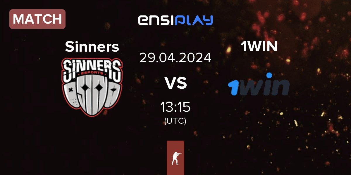 Match Sinners Esports Sinners vs 1WIN | 29.04