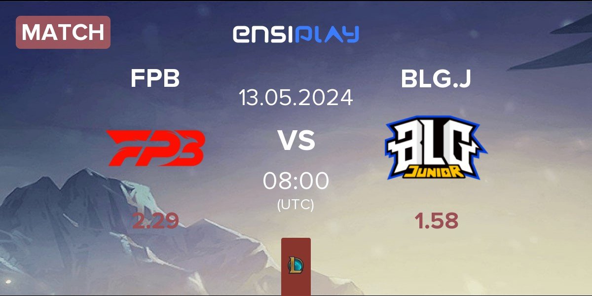 Match FunPlus Phoenix Blaze FPB vs Bilibili Gaming Junior BLG.J | 13.05