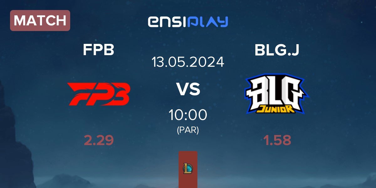 Match FunPlus Phoenix Blaze FPB vs Bilibili Gaming Junior BLG.J | 13.05