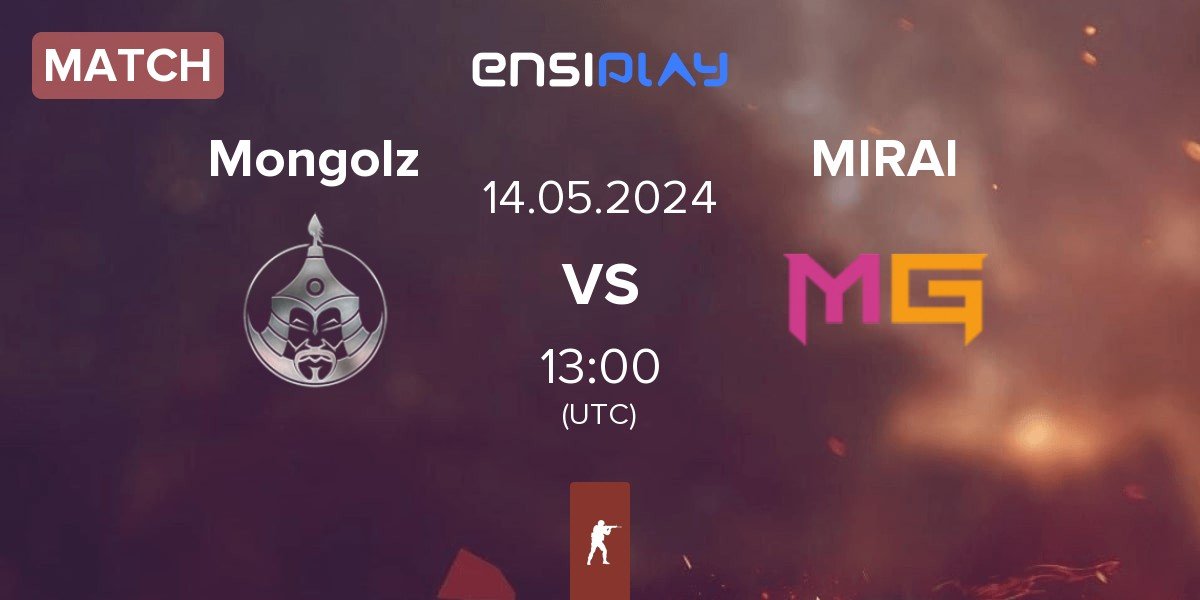 Match The Mongolz Mongolz vs MIRAI Gaming MIRAI | 14.05