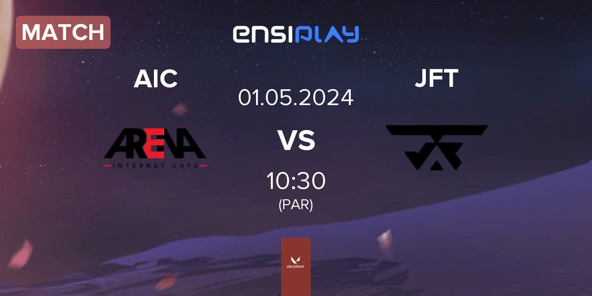 Match ARENA Internet Cafe AIC vs JFT Esports JFT | 01.05