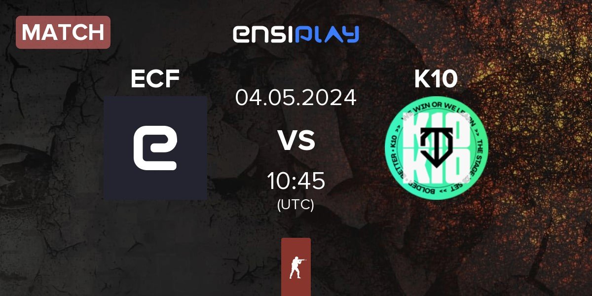 Match kONO.ECF ECF vs K10 | 04.05