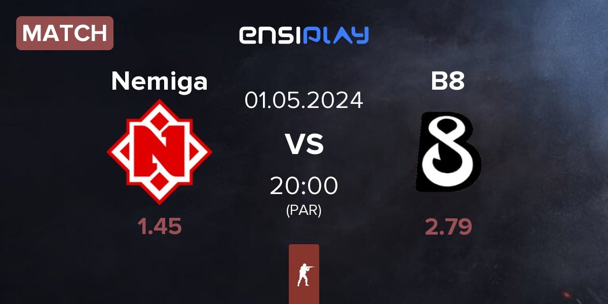 Match Nemiga Gaming Nemiga vs B8 | 01.05