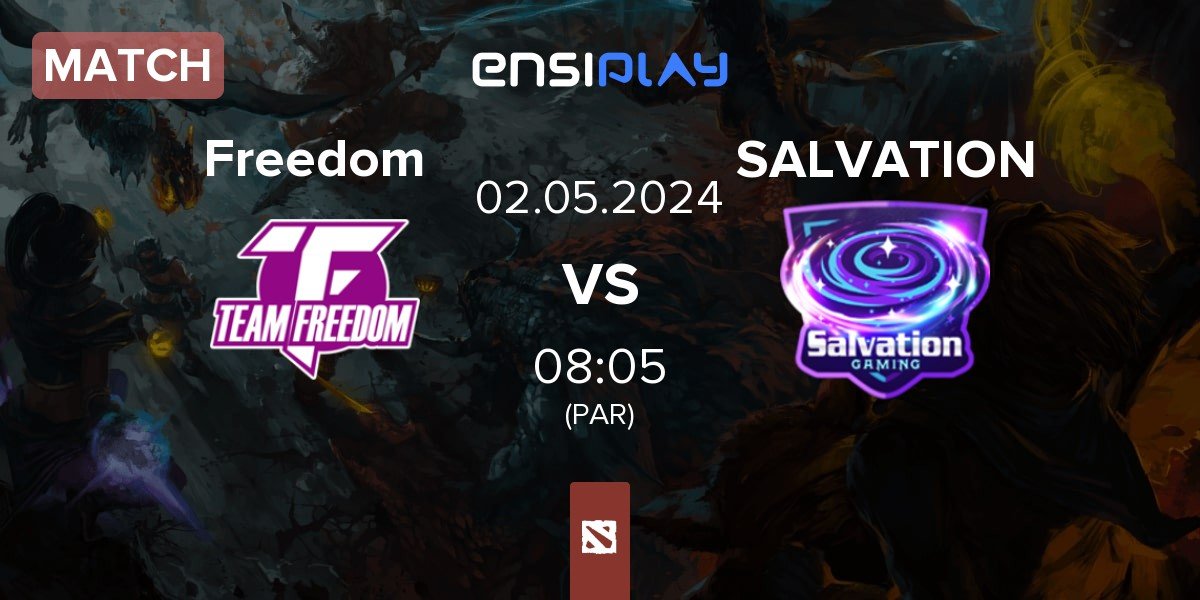 Match Team Freedom Freedom vs Salvation Gaming StG | 02.05