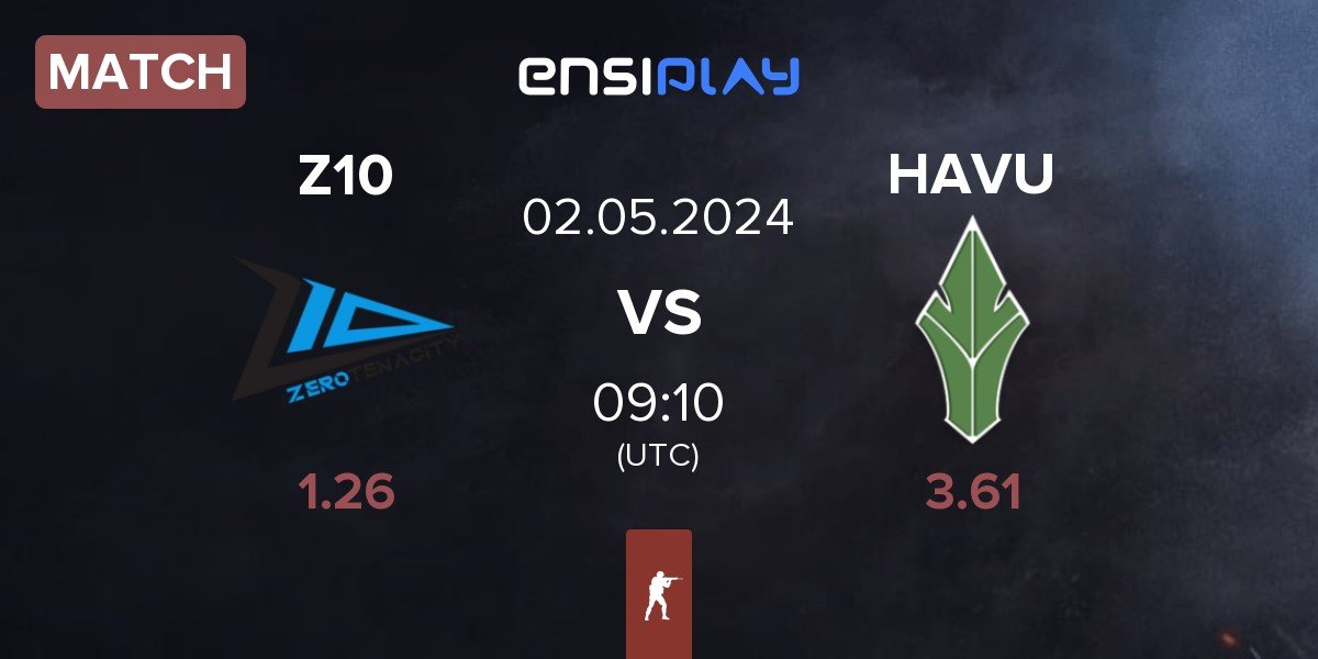 Match Zero Tenacity Z10 vs HAVU Gaming HAVU | 02.05