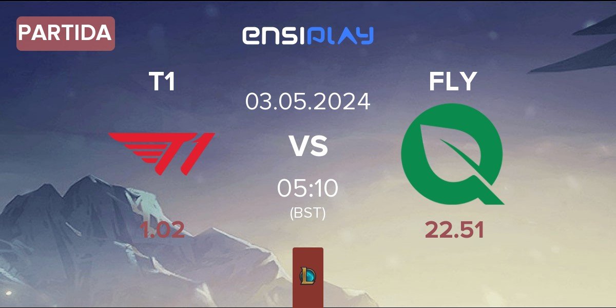 Partida T1 vs FlyQuest FLY | 03.05