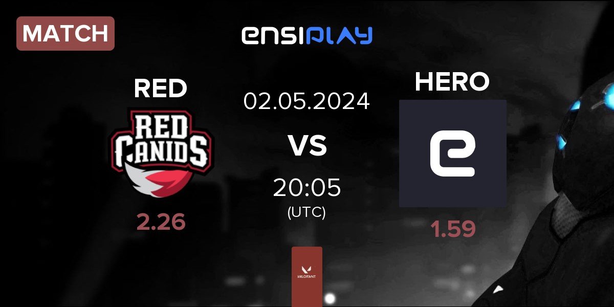 Match RED Canids RED vs Hero Base HERO | 02.05