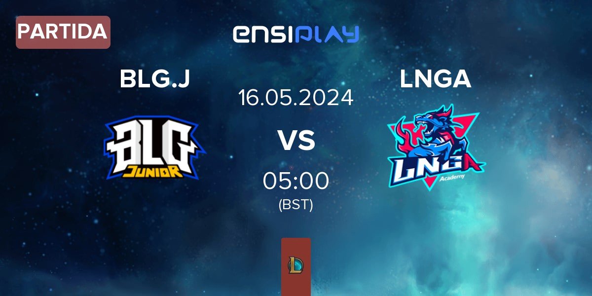 Partida Bilibili Gaming Junior BLG.J vs LNG Academy LNGA | 16.05