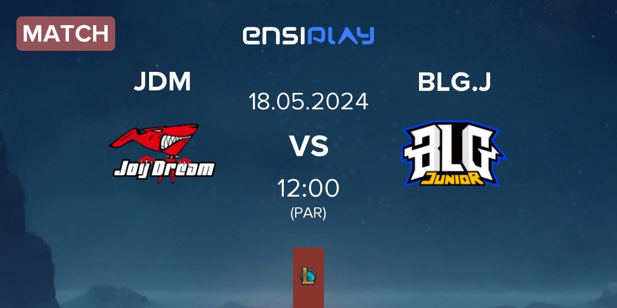 Match Joy Dream JDM vs Bilibili Gaming Junior BLG.J | 18.05
