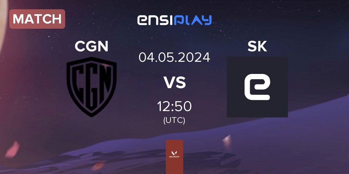 Match CGN Esports CGN vs SK Gaming SK | 04.05
