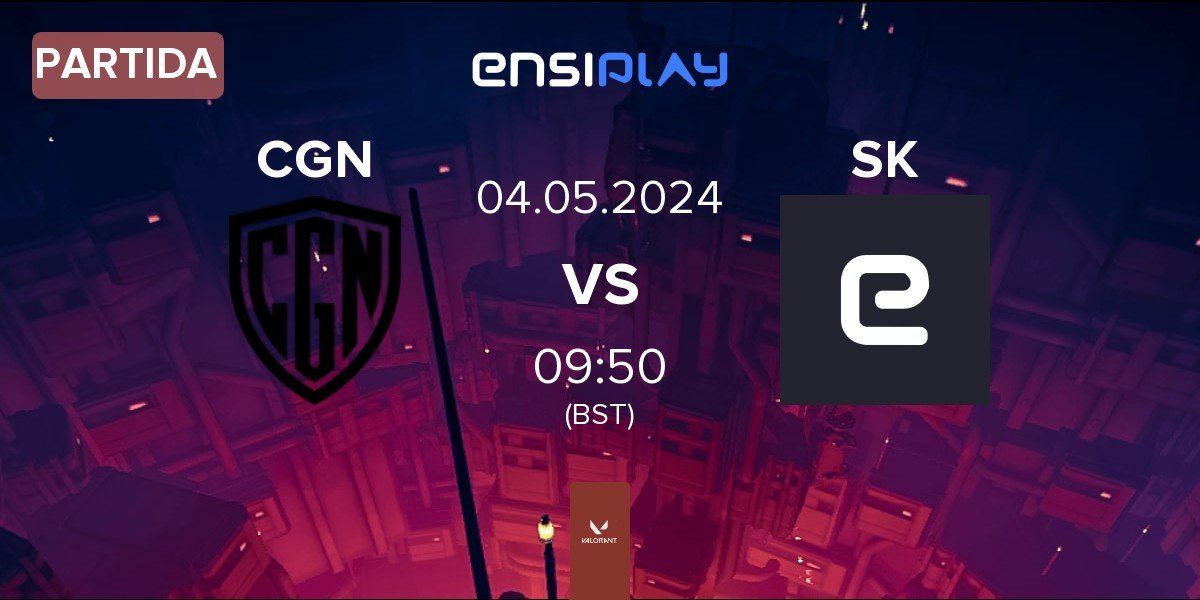 Partida CGN Esports CGN vs SK Gaming SK | 04.05