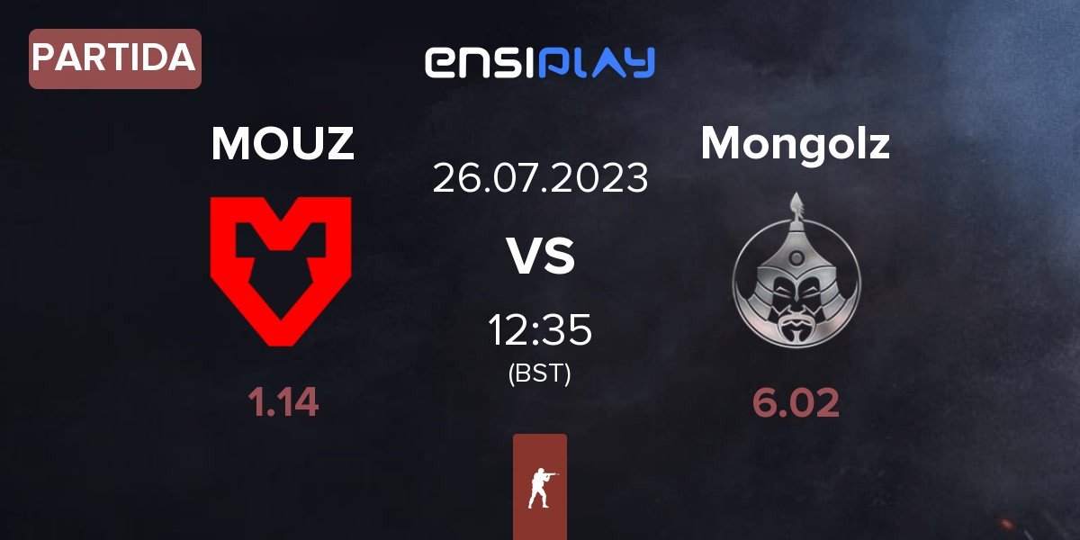 Partida MOUZ vs The Mongolz Mongolz | 26.07