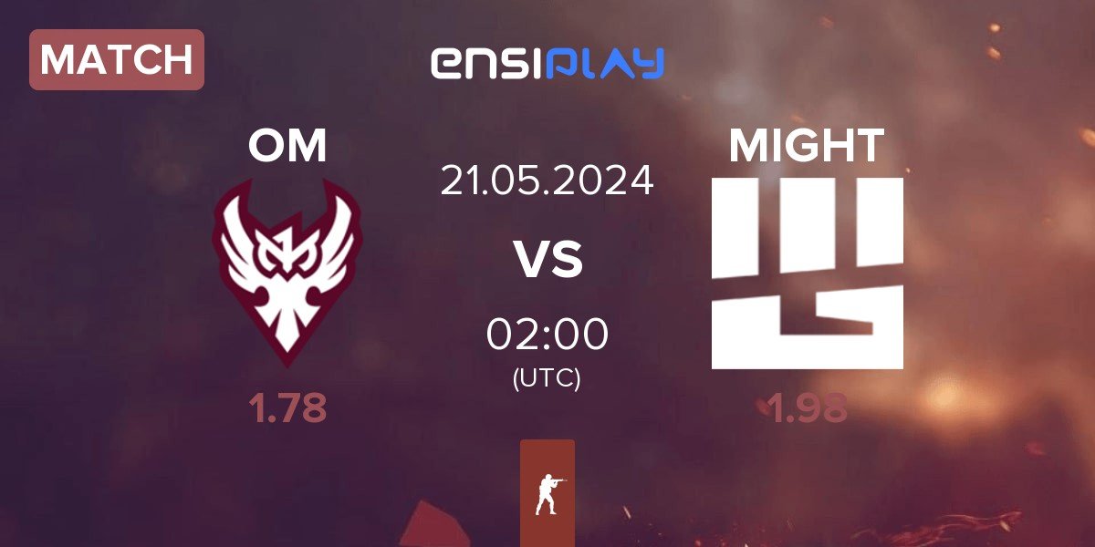Match One more Esports OM vs MIGHT | 21.05