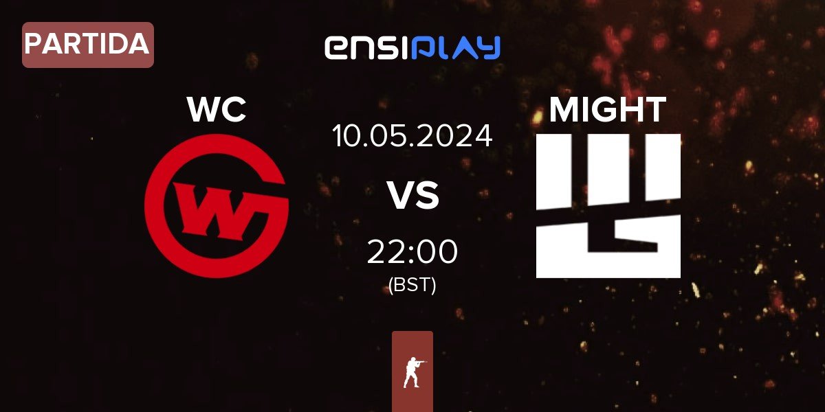 Partida Wildcard Gaming WC vs MIGHT | 10.05