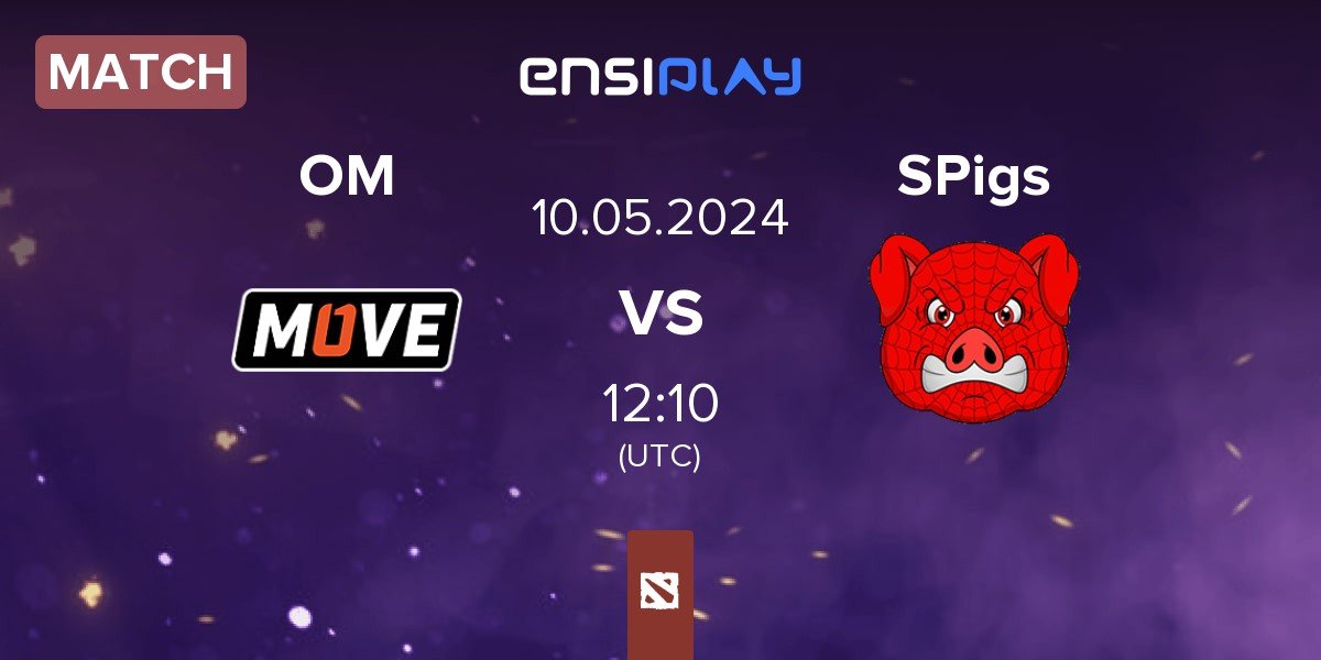 Match One Move OM vs Spider Pigzs SPigs | 10.05
