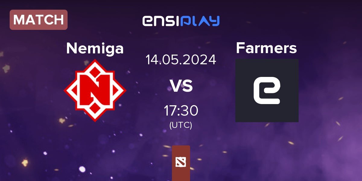 Match Nemiga Gaming Nemiga vs rest farmers Farmers | 14.05