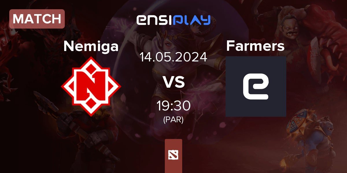 Match Nemiga Gaming Nemiga vs rest farmers Farmers | 14.05