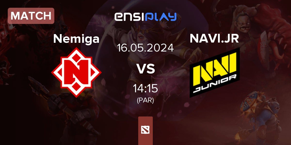 Match Nemiga Gaming Nemiga vs Navi Junior NAVI.JR | 16.05