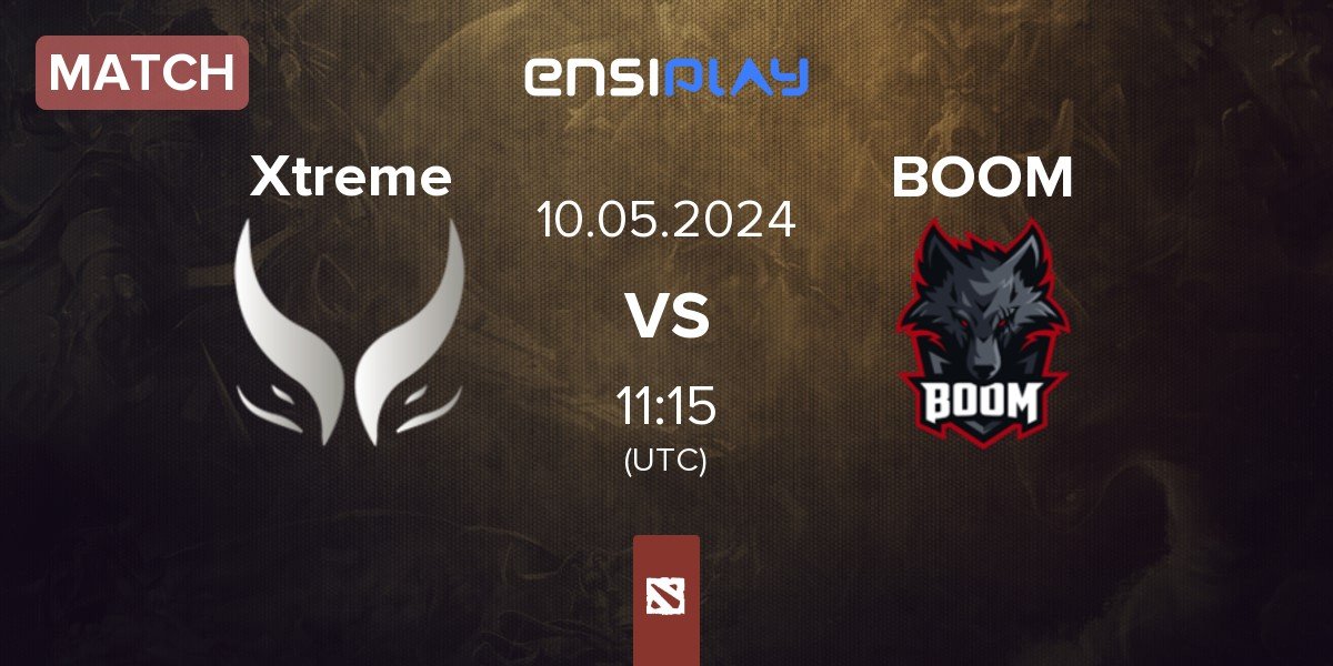 Match Xtreme Gaming Xtreme vs BOOM Esports BOOM | 10.05