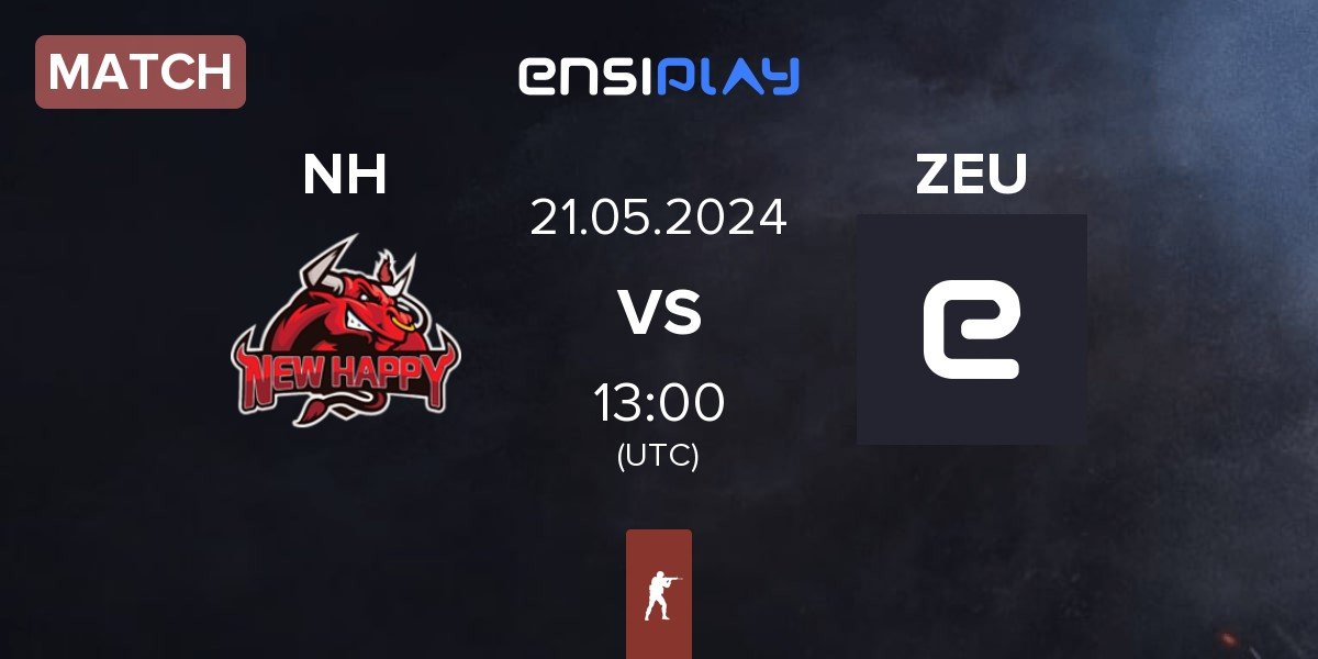 Match Newhappy NH vs ZEUSGG ZEU | 21.05