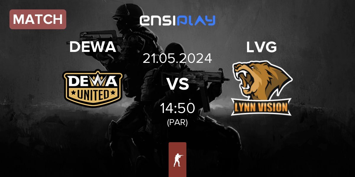 Match Dewa United DEWA vs Lynn Vision Gaming LVG | 21.05