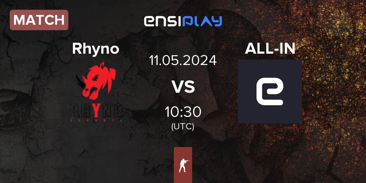 Match Rhyno Esports Rhyno vs ALL-IN | 11.05