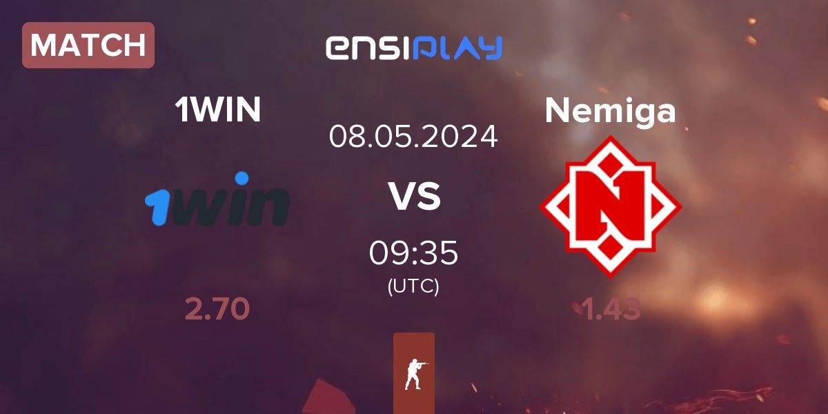 Match 1WIN vs Nemiga Gaming Nemiga | 08.05