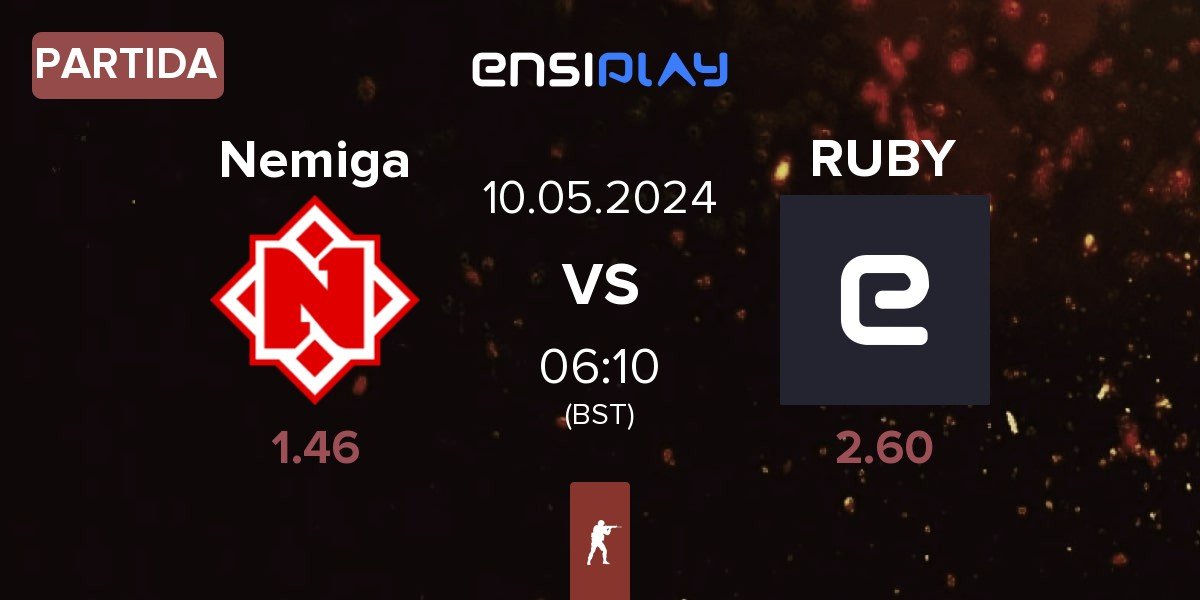 Partida Nemiga Gaming Nemiga vs RUBY | 10.05