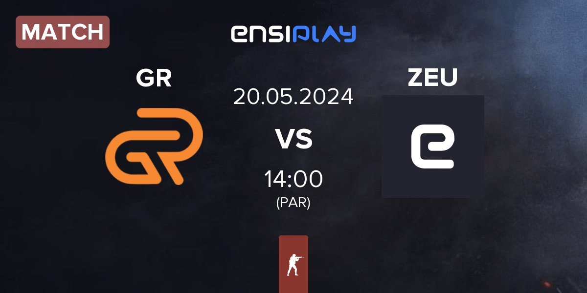 Match GR Gaming GR vs ZEUSGG ZEU | 20.05