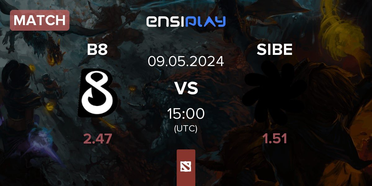 Match B8 vs SIBE Team SIBE | 09.05