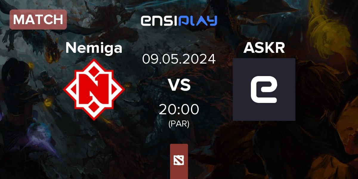 Match Nemiga Gaming Nemiga vs ASAKURA ASKR | 09.05