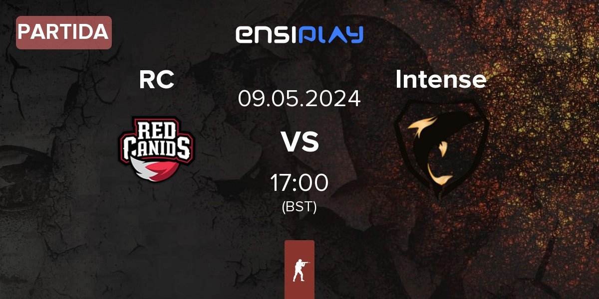 Partida Red Canids RC vs Intense Game Intense | 09.05