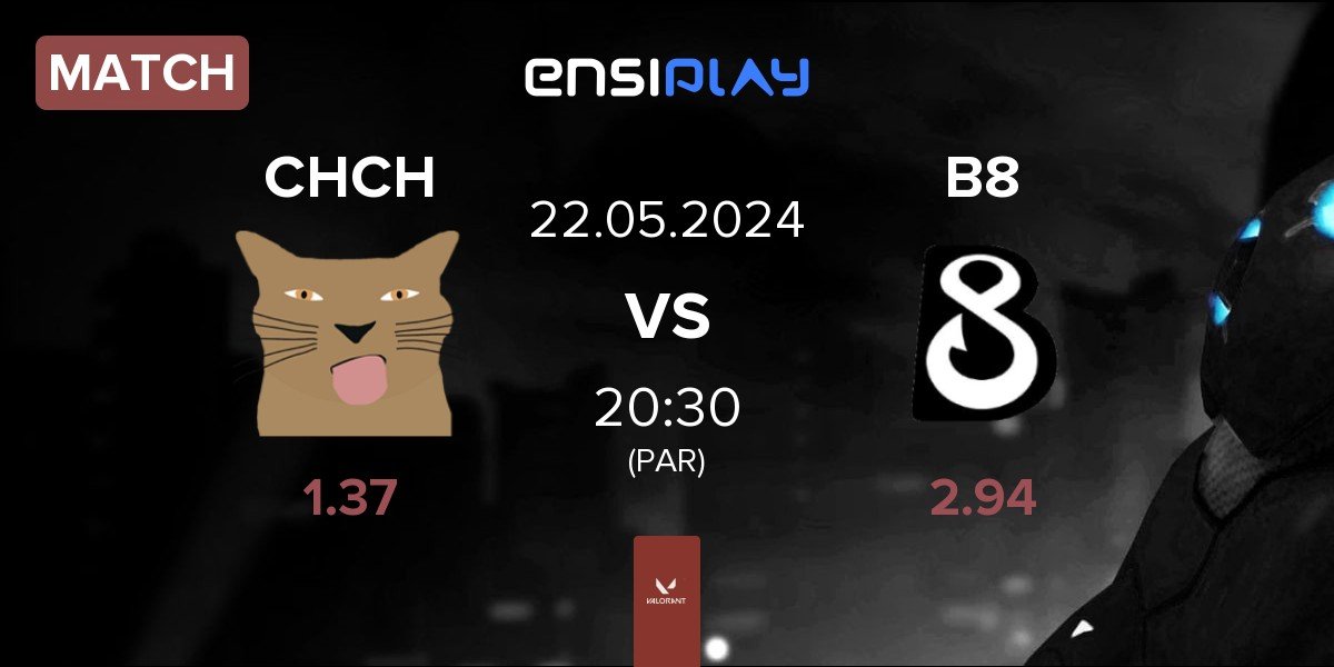 Match Chipi Chapa's CHCH vs B8 Esports B8 | 22.05
