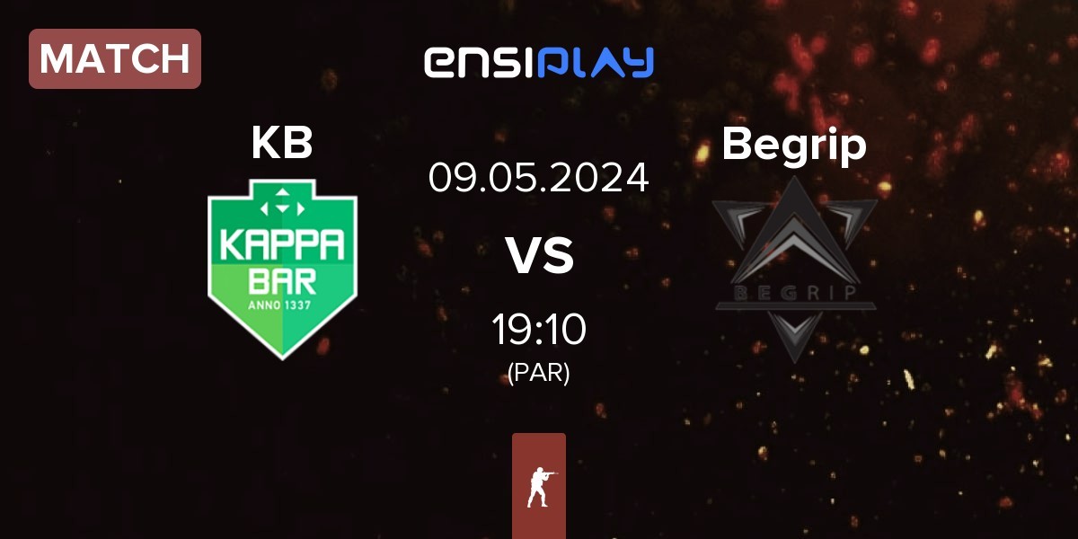 Match Kappa Bar KB vs Begrip Gaming Begrip | 09.05