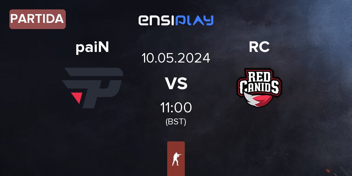 Partida paiN Gaming paiN vs Red Canids RC | 10.05