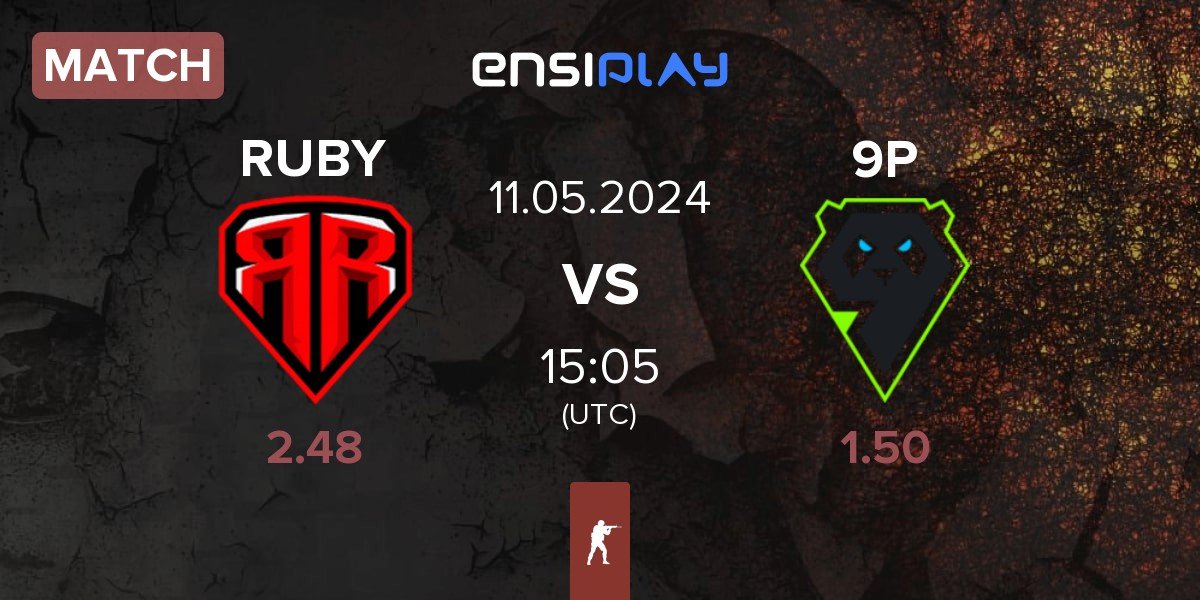 Match RUBY vs 9 Pandas 9P | 11.05