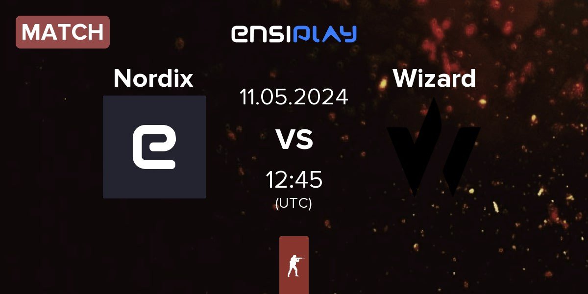 Match Nordix vs Wizard esports Wizard | 11.05