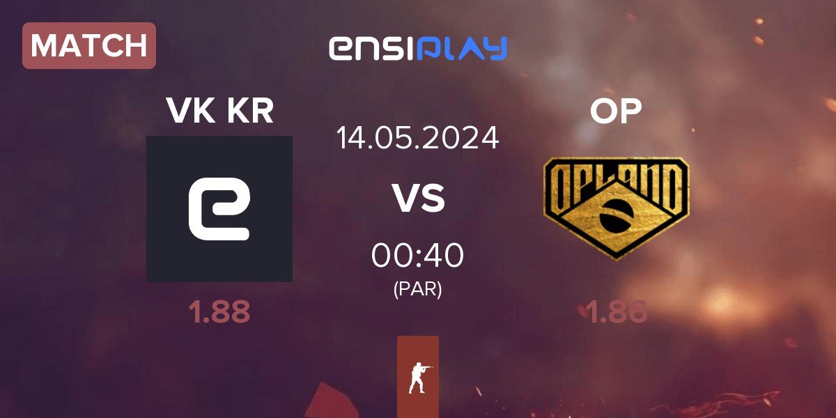 Match Vikings KR VK KR vs O PLANO OP | 14.05