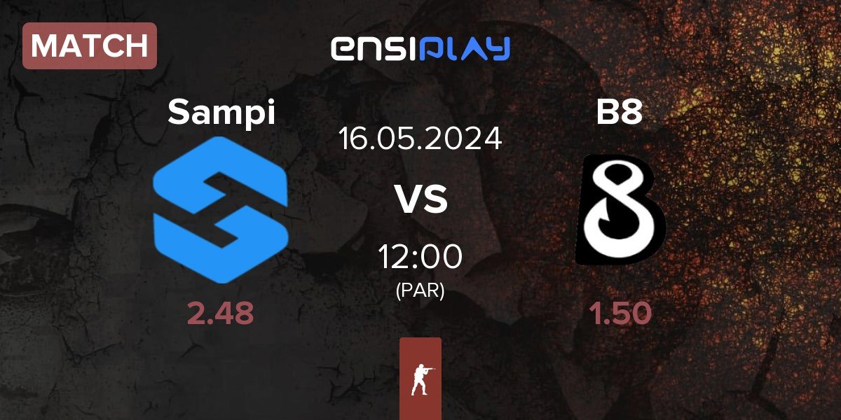 Match Team Sampi Sampi vs B8 | 16.05