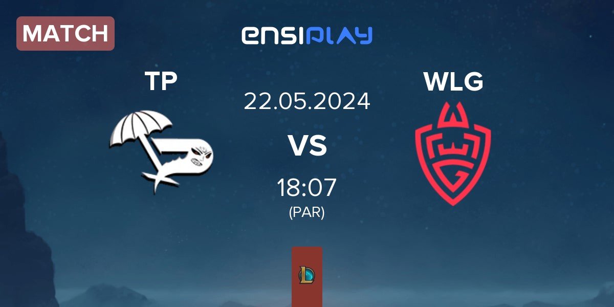 Match Team Paradox TPX vs WLGaming Esports WLG | 22.05