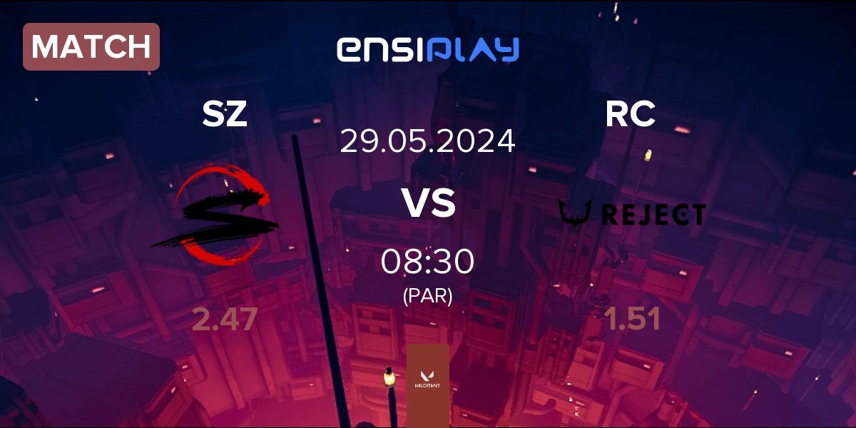 Match SCARZ SZ vs REJECT RC | 29.05