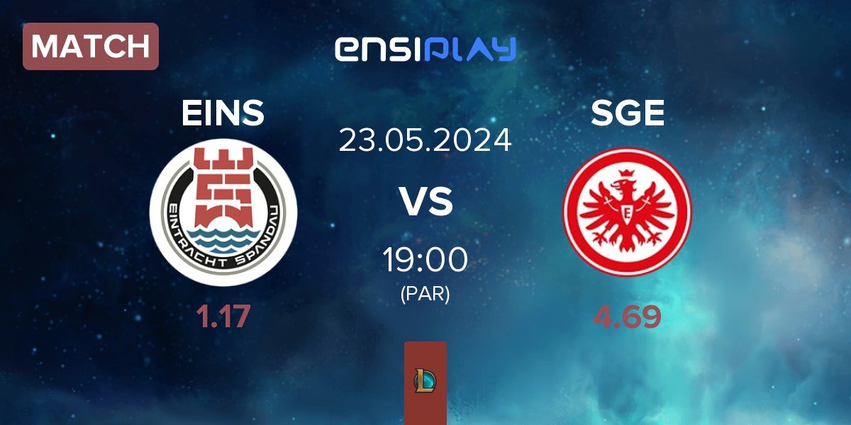 Match Eintracht Spandau EINS vs Eintracht Frankfurt SGE | 23.05