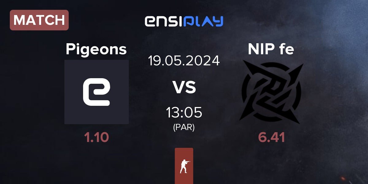 Match Pigeons vs NIP Impact NIP fe | 19.05
