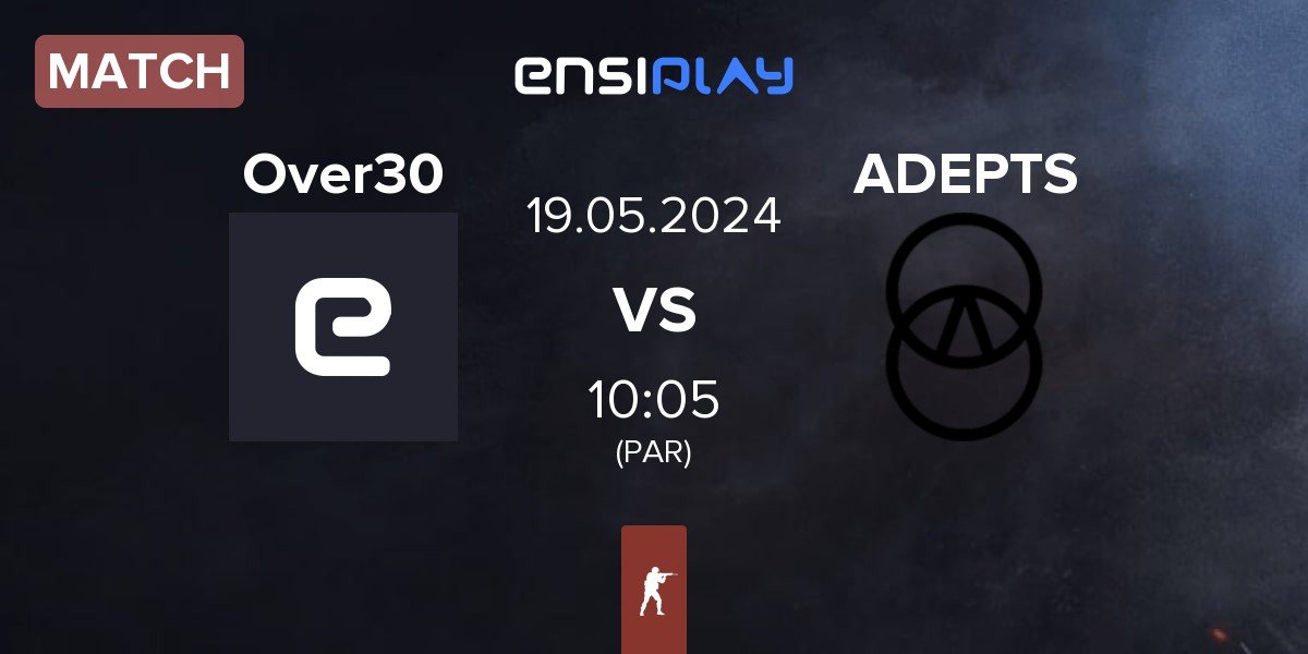 Match Over30 vs ADEPTS | 19.05