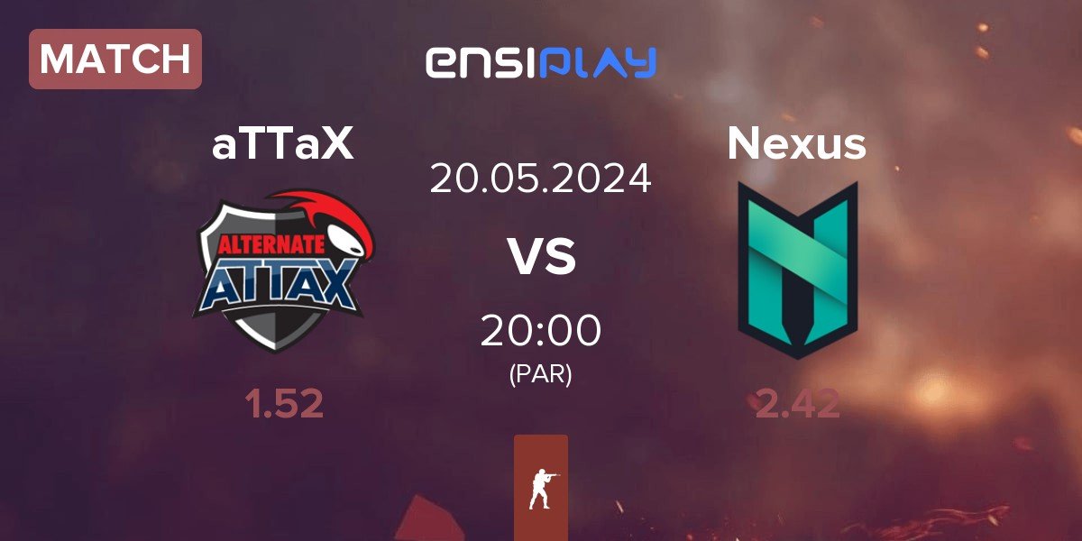 Match ALTERNATE aTTaX aTTaX vs Nexus Gaming Nexus | 20.05